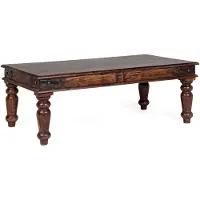 Natur24 Beistelltisch Jaipur 110 x 60 x 40 cm Akazienholz Natur