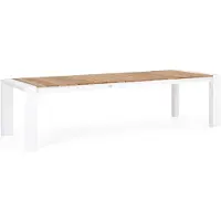 Natur24 Ausziehtisch Cameron 294 x 100 x 75 cm Aluminium
