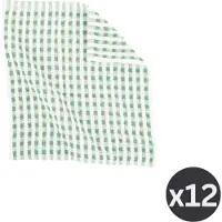 Tiseco Geschirrhandtuch Home Studio Oman Smoke Green (6er-Set) - 32 x 35 cm