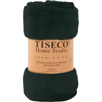 Tiseco Tagesdecke Home Studio Cosy Black-150 x 200 cm
