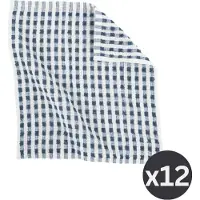 Tiseco Geschirrhandtuch Home Studio Oman Stone Blue (6er-Set) - 32 x 35 cm