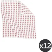 Tiseco Geschirrhandtuch Home Studio Oman Pink (6er-Set) - 32 x 35 cm