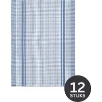 Tiseco Küchenhandtuch Home Studio Waffle Light Blue (6er-Set) - 50 x 70 cm