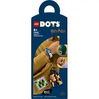 LEGO 41808 DOTS Hogwarts Zubehörset, Harry Potter Spielzeug-Schmuckset mit Armband, Schlüsselanhänger und Aufnäher, DIY-Bastelset für Kinder