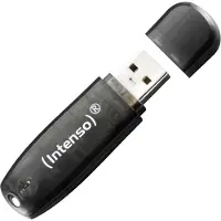 Intenso Rainbow Line USB Drive - Schwarz - 16GB - USB-Stick