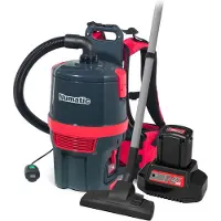 Numatic Batterie-Rucksacksauger RSB150NX/1, graphit, Zubehörset AA30E | Packung (1 Stück)