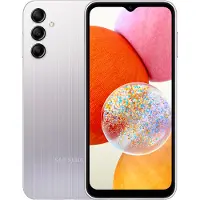 Samsung Galaxy A14 , 16,8 cm (6.6"), 1080 x 2408 Pixel, 4 GB, 128 GB, 50 MP, Silber