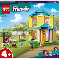 LEGO 41724 Friends Paisleys Haus, Puppenhaus mit 3 Mini-Puppen und Hasenfigur, Ella und Jonathan der Charaktere 2023 als Zubehör, Spielzeug für Mädchen und Jungen ab 4 Jahren