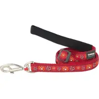 Red Dingo Leine RD 12 mm x 1,8 m - Paw Impressions RE