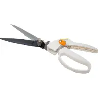 Fiskars 1026917, Horizontale Klingen, Kurzgriff, Gerade Klinge, Weiß, 345 mm, 332 g