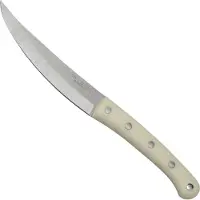 Condor Tool & Knife Meatlove Feststehendes Messer mit Lederscheide Weiss