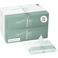 Naif - Plastic Free Wipes baby & kids - 16-pack