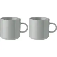 Stelton Tasse Grey 200 ml (2er Set)