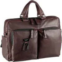 Piquadro Aktentasche Harper Portfolio Briefcase 4027 Testa di moro (15.1 Liter)