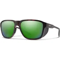 Smith - Sonnenbrille - Embark Matte Tortoise Chromapop Polarized Green Mirror - schwarz