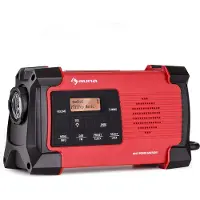 Auna Radio, Aufladbares DAB-Radio, DAB Plus Radio mit Bluetooth, Radio mit Batterie, DAB/DAB+/FM, Küchenradio mit LCD Display, Wecker, Retro-Radio Klein, Radio mit Netzstecker, USB & Streaming, 1W