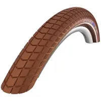 Schwalbe Little Big Ben, 28", Stadt / Trekking, Straße, Tubeless-Ready-Reifen, Klappbarer Wulst, Schwarz, Braun, Cremefarben, 50 - 85 Psi