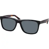 Botaniq 7015 Herren-Sonnenbrille Vollrand Quadratisch Acetat-Gestell, schwarz