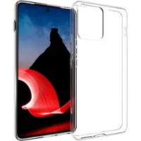 Accezz Motorola ThinkPhone Hülle - Silikon - - Backcover/Soft Case - Transparent