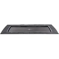 Exit Dynamic Sporttrampolin 275x458cm, Bodentrampolin, Rechteckig, für Kinder, Schwarz