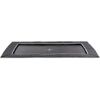 Exit Dynamic ebenerdiges sports Trampolin 305x519cm - schwarz