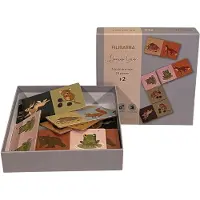 Filibabba Domino - Nordische Tier - - One Size - Spiele
