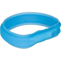 Trixie USB-Flash-Leuchtband - Blau - L / XL- 70 cm / 30 mm