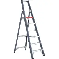 Altrex Falco einseitig begehbare Stufenleiter FEO 6 Stufen