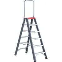 Altrex Falco beidseitig begehbare Stufenleiter FDO 6 Stufen mit Bügel