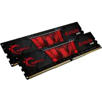 G.Skill Aegis DDR4, 16 GB, 2 x 8 GB, DDR4, 2666 MHz, 288-pin DIMM