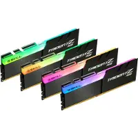 G.Skill Trident Z RGB F4-3200C16Q-64GTZR, 64 GB, 4 x 16 GB, DDR4, 3200 MHz, 288-pin DIMM