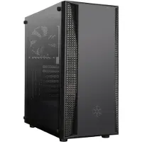 Silverstone FARA B1, PC, Schwarz, ATX, micro ATX, Mini-ITX, Kunststoff, Stahl, Gehärtetes Glas, 16,5 cm, 32,2 cm