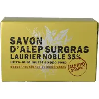 Aleppo Alepposeife Surgras Laurier Noble 35% 9x4x5,8 cm