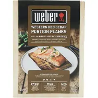 Weber 4er-Set Räucherbretter, Zedernholz