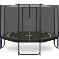 Magic Circle Pro Pro Black trampolin 480 mit sicherheitsnetz