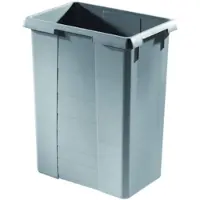 Hailo Inneneimer 1080369 hellgrau 40 Liter 415 x 285 x 500 mm