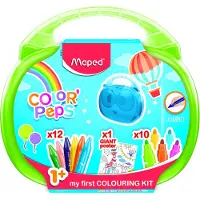 Maped Color'Peps Buntstifte &amp; Wachsmalstifte 22er-Set + Poster (ab 1 Jah