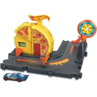 Mattel City , themenbezogenes Spielset mit 1 Auto, Geschenk für Kinder, Fahrzeug- & Schienen-Set, 4 Jahr(e), Kunststoff, Gemischte Farben
