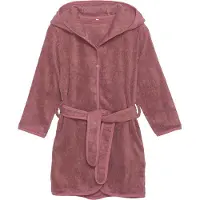Pippi Bademantel - Alt Rose m. Kat - - 110/116 - Bademäntel