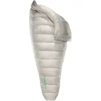Therm-A-Rest - Sehr kompakte und warme Daunen-Decke für 1 Person - Vesper 20F/-6C Ether - Größe Lange - Grau
