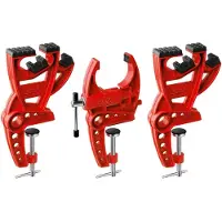 Swix - Dreiteiliger Schraubstock - Vise 3-Parts 20mm Fixation - Rot