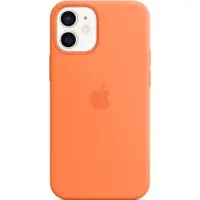 Apple Original iPhone 12 Mini Hülle - Silikon - Backcover/Soft Case - Orange