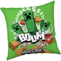 Jerry Minecraft Creeper Boom Dekokissen 40*40 cm