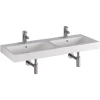 Geberit Doppelwaschtisch iCon 120 cm weiß 124120000