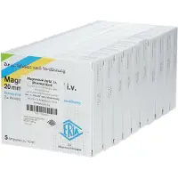 Magnesium Verla i.v. 20 mmol/10 ml K.z.H.e.Inf.Lsg 50 St Infusionslösungskonzentrat