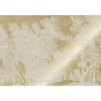 Kek Amsterdam Gold gravierte Landschaften Tapete Sand MW-157 400x280cm