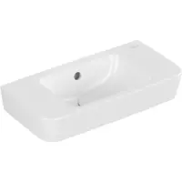 Villeroy & Boch O.Novo Fontein Met Overloop Zonder Kraangat 50x25x14,5 cm Wit CeramicPlus