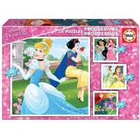 Educa -12-16-20-25 pcs - Princesses (80-17166)