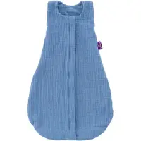 Träumeland Sommerschlafsack LIEBMICH Musselin hellblau S0800102