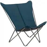 Lafuma Pop Up Lounge Chair XL BEC Bleu Encre